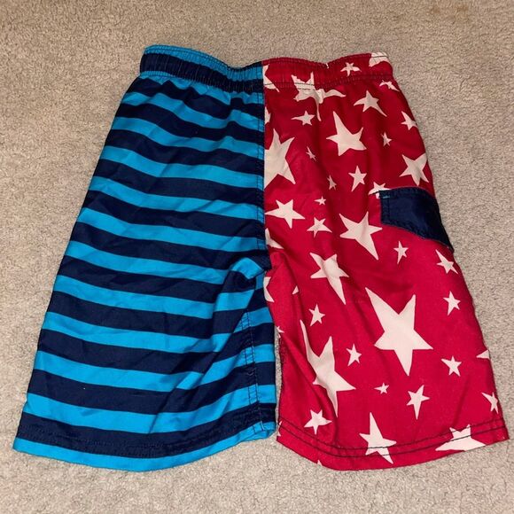 Cherokee Big Boy’s Swim Trunks American Flag - Picture 3 of 7
